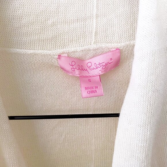 NWT Lilly Pulitzer Sydelle Wrap Sweater, Size Small - Picture 5 of 10